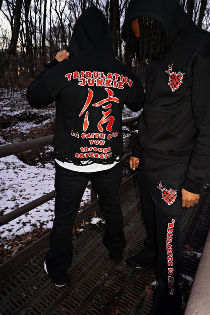 Tribulation Junkie Sweatsuit “Resilience is Key”