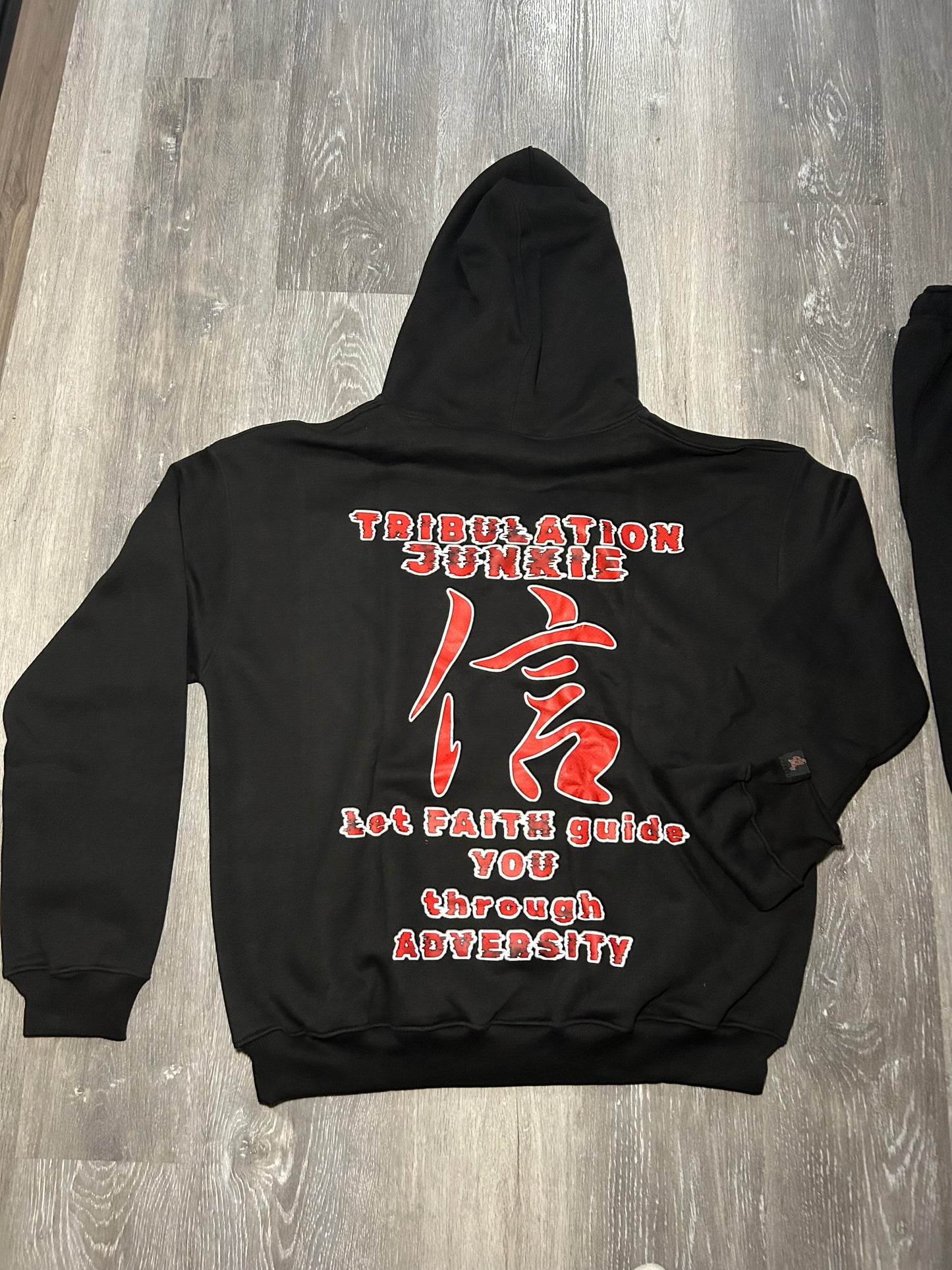 Tribulation Junkie Sweatsuit “Resilience is Key”